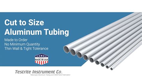 custom cut to size aluminum tubes